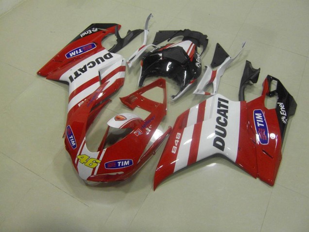 2007-2014 Red 46 Ducati 848 1098 1198 Motorcycle Fairings UK 2007-2014 Red 46 Ducati 848 1098 1198 Motorcycle Fairings UK