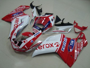 2007-2014 Special Xerox Ducati 848 1098 1198 Bike Fairing UK