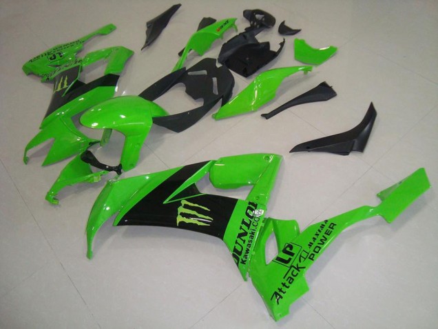 2008-2010 Green Monster Kawasaki ZX10R Motorbike Fairings UK 2008-2010 Green Monster Kawasaki ZX10R Motorbike Fairings UK