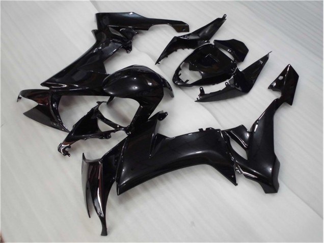 2008-2010 Glossy Black Kawasaki ZX10R Motorcycle Fairing Kit UK 2008-2010 Glossy Black Kawasaki ZX10R Motorcycle Fairing Kit UK