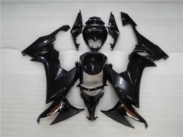 2008-2010 Glossy Black Kawasaki ZX10R Motorcycle Fairing Kit UK 2008-2010 Glossy Black Kawasaki ZX10R Motorcycle Fairing Kit UK