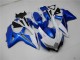 2008-2010 White Blue Suzuki GSXR 600/750 Replacement Fairings UK 2008-2010 White Blue Suzuki GSXR 600/750 Replacement Fairings UK