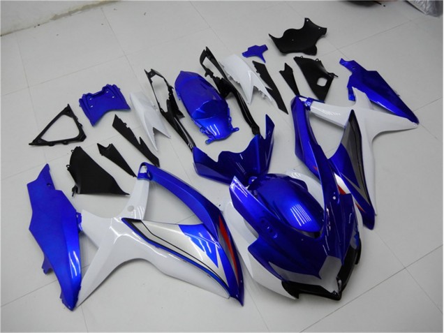 2008-2010 Blue White Suzuki GSXR 600/750 Motorcylce Fairings UK 2008-2010 Blue White Suzuki GSXR 600/750 Motorcylce Fairings UK