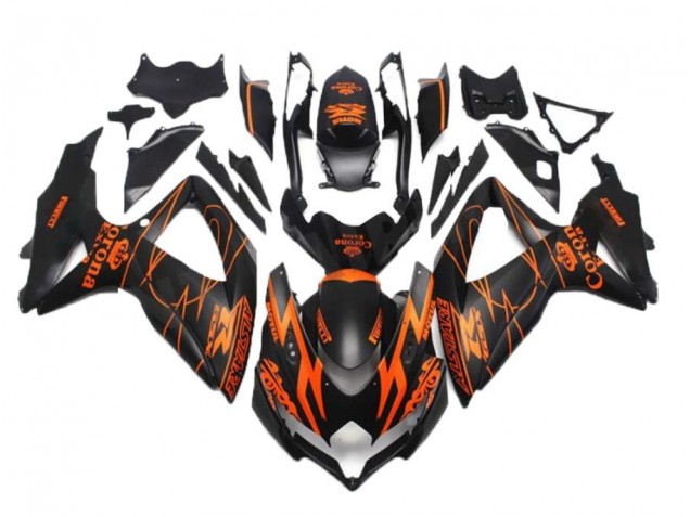 2008-2010 Black Orange Suzuki GSXR 600/750 Bike Fairings UK 2008-2010 Black Orange Suzuki GSXR 600/750 Bike Fairings UK