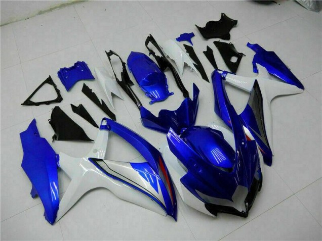 2008-2010 Blue White Suzuki GSXR 600/750 Motorcycle Fairing Kit UK 2008-2010 Blue White Suzuki GSXR 600/750 Motorcycle Fairing Kit UK