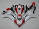 2008-2011 White Red Honda CBR1000RR Motorcylce Fairings UK 2008-2011 White Red Honda CBR1000RR Motorcylce Fairings UK