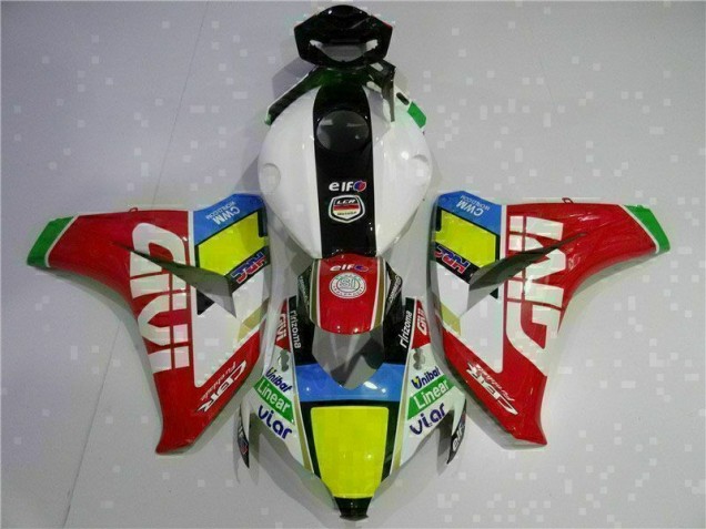 2008-2011 Red White Honda CBR1000RR Bike Fairing UK 2008-2011 Red White Honda CBR1000RR Bike Fairing UK