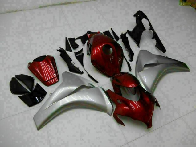 2008-2011 Red Silver Honda CBR1000RR Replacement Motorcycle Fairings UK 2008-2011 Red Silver Honda CBR1000RR Replacement Motorcycle Fairings UK