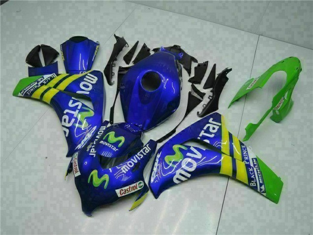 2008-2011 Green Blue Honda CBR1000RR Motorcycle Replacement Fairings UK 2008-2011 Green Blue Honda CBR1000RR Motorcycle Replacement Fairings UK