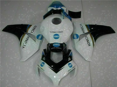 2008-2011 White Honda CBR1000RR Motorcycle Fairings Kit UK