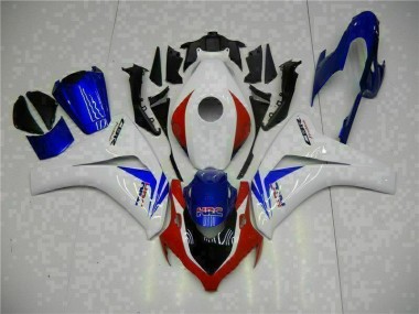2008-2011 White Blue Honda CBR1000RR Motorcycle Fairing Kits UK