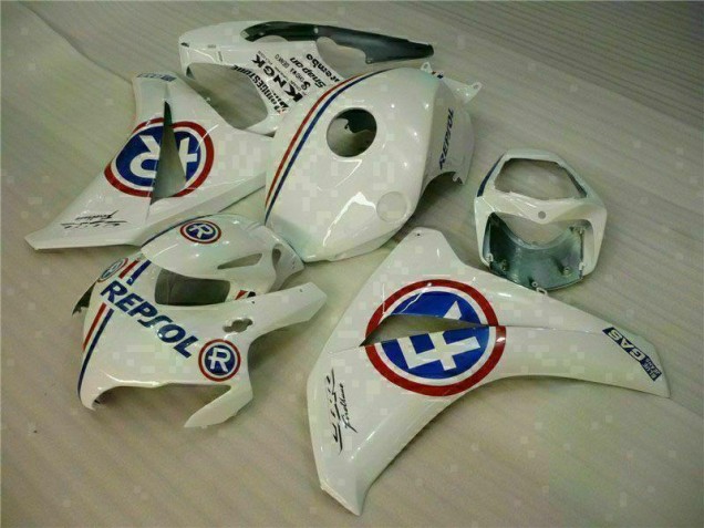 2008-2011 White Blue Repsol Honda CBR1000RR Bike Fairing UK 2008-2011 White Blue Repsol Honda CBR1000RR Bike Fairing UK