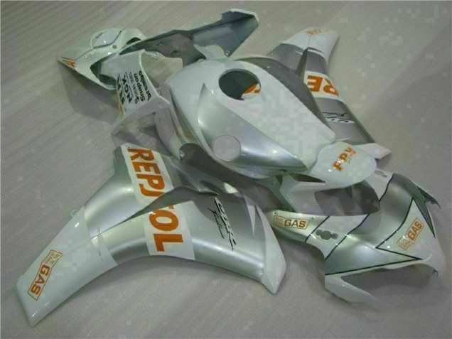2008-2011 Silver Honda CBR1000RR Motorbike Fairing UK 2008-2011 Silver Honda CBR1000RR Motorbike Fairing UK