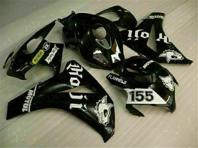 2008-2011 Black Honda CBR1000RR Motorcycle Replacement Fairings UK 2008-2011 Black Honda CBR1000RR Motorcycle Replacement Fairings UK