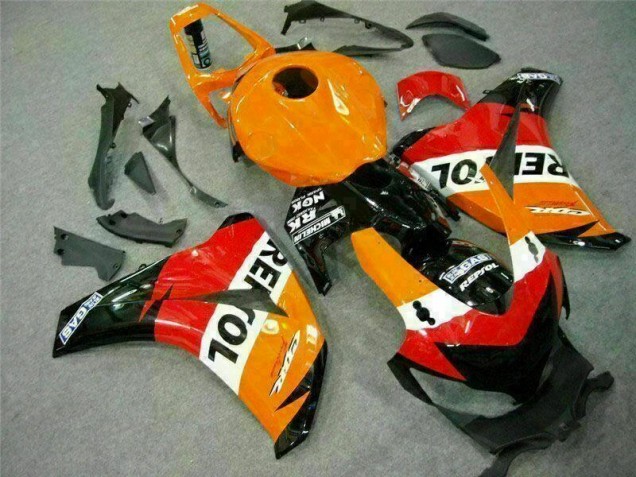 2008-2011 Orange Repsol Honda CBR1000RR Motorcycle Fairing Kits UK 2008-2011 Orange Repsol Honda CBR1000RR Motorcycle Fairing Kits UK