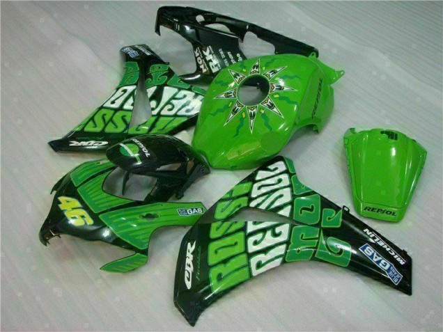 2008-2011 Green Honda CBR1000RR Motorbike Fairing UK 2008-2011 Green Honda CBR1000RR Motorbike Fairing UK