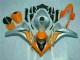 2008-2011 Orange Silver Honda CBR1000RR Motorcyle Fairings UK 2008-2011 Orange Silver Honda CBR1000RR Motorcyle Fairings UK