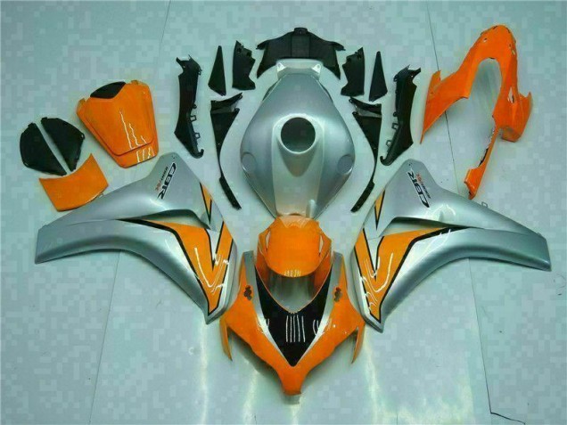 2008-2011 Orange Silver Honda CBR1000RR Motorcyle Fairings UK 2008-2011 Orange Silver Honda CBR1000RR Motorcyle Fairings UK