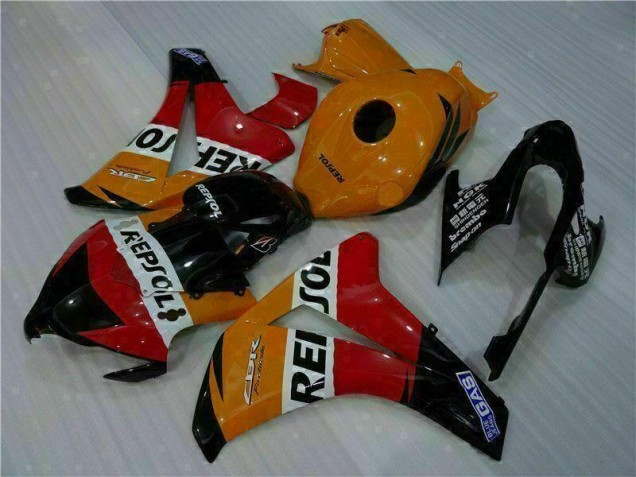 2008-2011 Orange Repsol Honda CBR1000RR Motorbike Fairings UK 2008-2011 Orange Repsol Honda CBR1000RR Motorbike Fairings UK