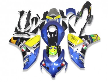 2008-2011 Blue Shark Honda CBR1000RR Motor Fairings UK