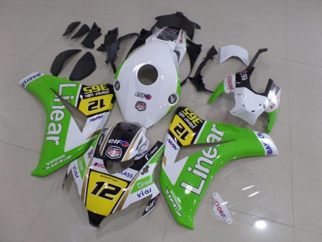 2008-2011 Green Linear 12 Honda CBR1000RR Moto Fairings UK 2008-2011 Green Linear 12 Honda CBR1000RR Moto Fairings UK