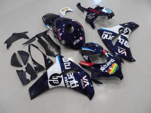 2008-2011 Dark Blue HP Honda CBR1000RR Motorcycle Bodywork UK 2008-2011 Dark Blue HP Honda CBR1000RR Motorcycle Bodywork UK