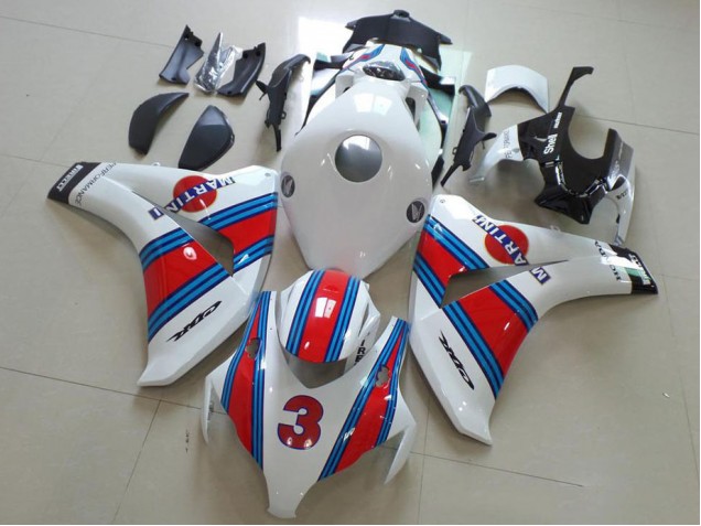 2008-2011 Martini 3 Honda CBR1000RR Motorcyle Fairings UK 2008-2011 Martini 3 Honda CBR1000RR Motorcyle Fairings UK