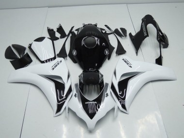2008-2011 White and Black Grey Honda CBR1000RR Motorbike Fairing UK