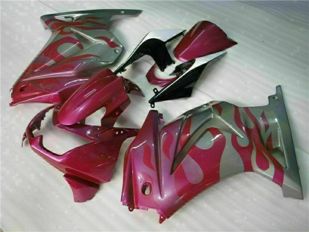 2008-2012 Purple Red Kawasaki EX250 Replacement Motorcycle Fairings UK 2008-2012 Purple Red Kawasaki EX250 Replacement Motorcycle Fairings UK