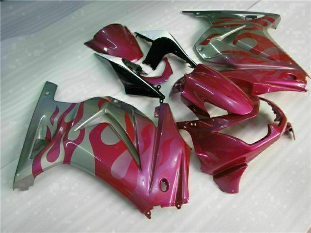 2008-2012 Purple Red Kawasaki EX250 Replacement Motorcycle Fairings UK 2008-2012 Purple Red Kawasaki EX250 Replacement Motorcycle Fairings UK