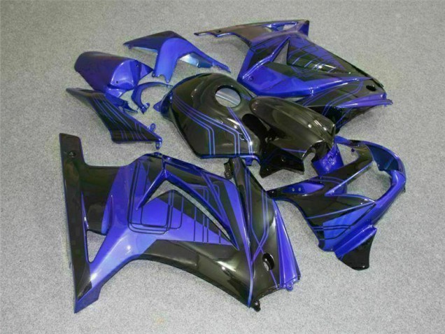 2008-2012 Black Blue Kawasaki EX250 Bike Fairing Kit UK 2008-2012 Black Blue Kawasaki EX250 Bike Fairing Kit UK