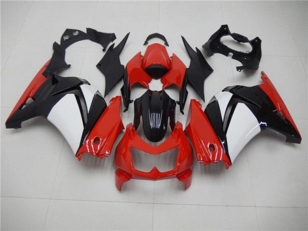 2008-2012 Red Black White Kawasaki EX250 Motorcycle Fairings UK 2008-2012 Red Black White Kawasaki EX250 Motorcycle Fairings UK
