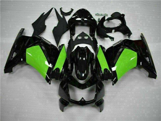 2008-2012 Black Green Kawasaki EX250 Motorbike Fairings UK 2008-2012 Black Green Kawasaki EX250 Motorbike Fairings UK