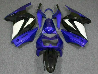 2008-2012 Blue White Black Ninja Kawasaki EX250 Motorbike Fairing UK
