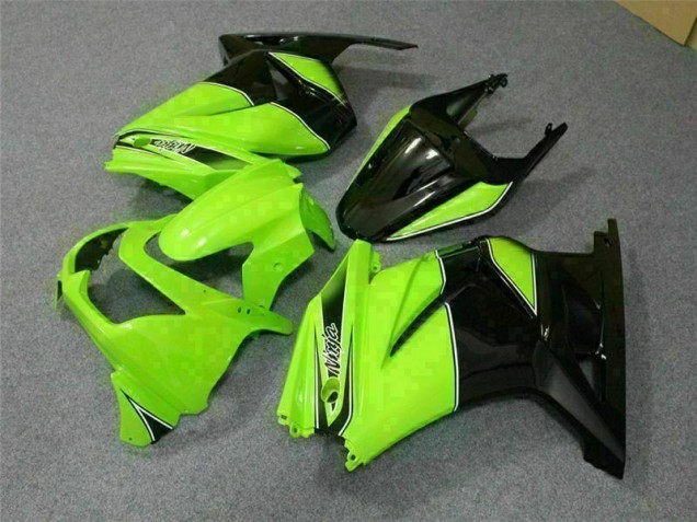 2008-2012 Green Black Ninja Kawasaki EX250 Motor Bike Fairings UK 2008-2012 Green Black Ninja Kawasaki EX250 Motor Bike Fairings UK