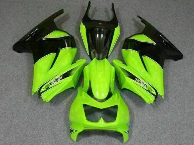 2008-2012 Green Black Ninja Kawasaki EX250 Motor Bike Fairings UK 2008-2012 Green Black Ninja Kawasaki EX250 Motor Bike Fairings UK