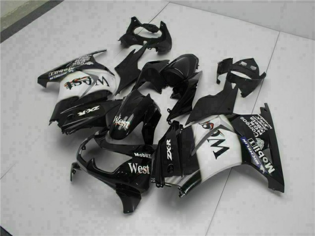 2008-2012 Black West Kawasaki EX250 Motorcycle Fairings Kits UK 2008-2012 Black West Kawasaki EX250 Motorcycle Fairings Kits UK