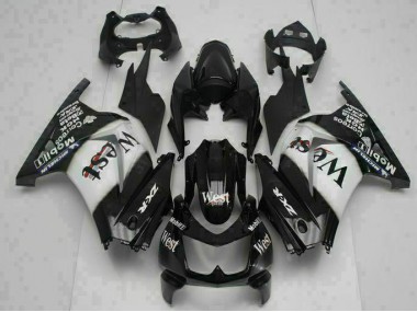 2008-2012 Black West Kawasaki EX250 Motorcycle Fairings Kits UK