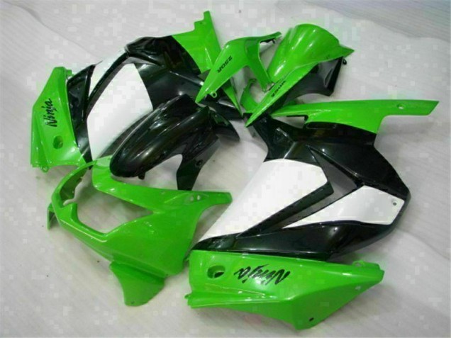2008-2012 Green Black Ninja Kawasaki EX250 Moto Fairings UK 2008-2012 Green Black Ninja Kawasaki EX250 Moto Fairings UK