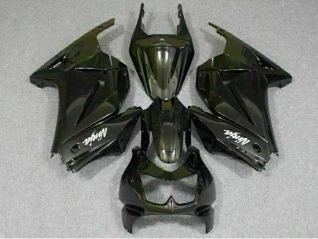 2008-2012 Black Kawasaki EX250 Motorcyle Fairings & Bodywork UK 2008-2012 Black Kawasaki EX250 Motorcyle Fairings & Bodywork UK