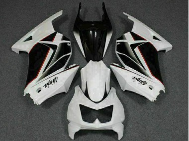 2008-2012 White Black Ninja Kawasaki EX250 Replacement Fairings UK