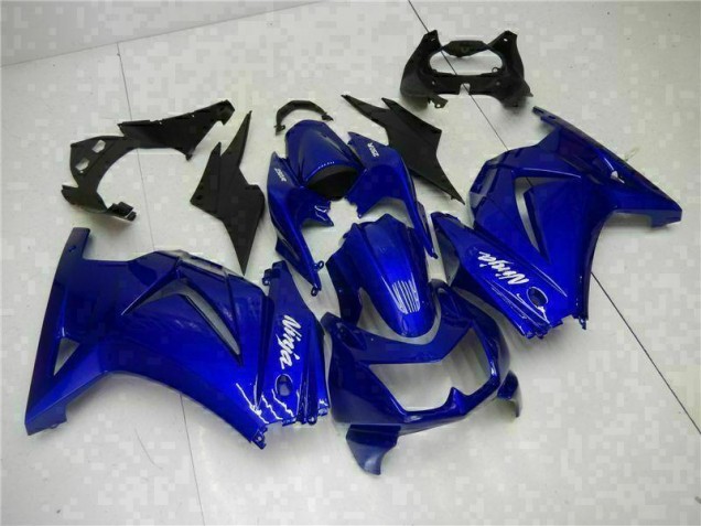 2008-2012 Blue Black White Ninja Kawasaki EX250 Motorbike Fairing UK 2008-2012 Blue Black White Ninja Kawasaki EX250 Motorbike Fairing UK