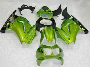 2008-2012 Green Black Kawasaki EX250 Motorcyle Fairings UK