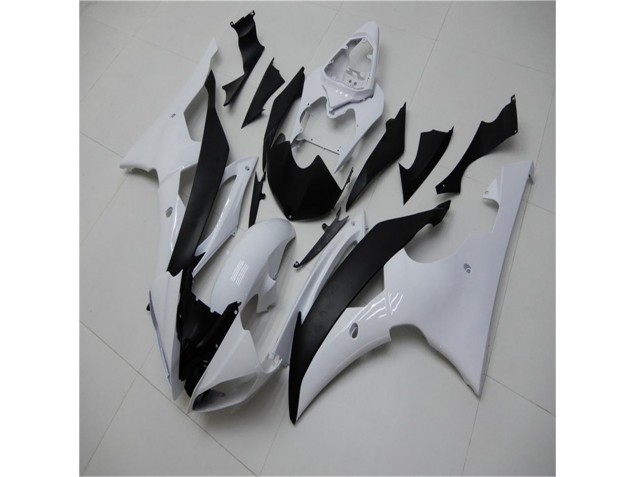 2008-2016 White Black Yamaha YZF R6 Bike Fairings & Bodywork UK 2008-2016 White Black Yamaha YZF R6 Bike Fairings & Bodywork UK