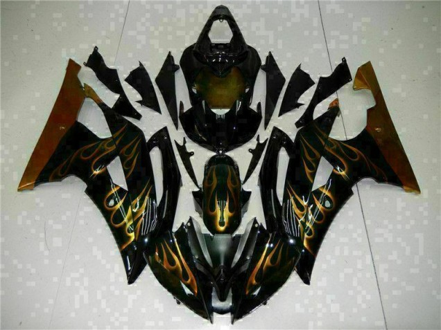 2008-2016 Black Yamaha YZF R6 Replacement Fairings UK 2008-2016 Black Yamaha YZF R6 Replacement Fairings UK
