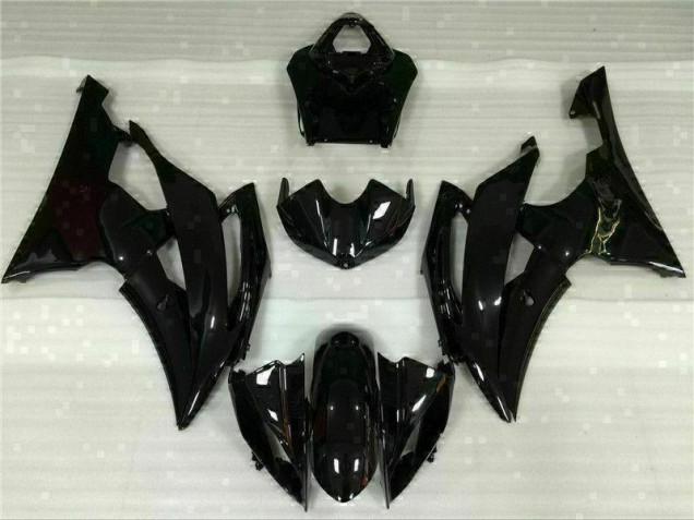 2008-2016 Glossy Black Yamaha YZF R6 Motorbike Fairings UK 2008-2016 Glossy Black Yamaha YZF R6 Motorbike Fairings UK