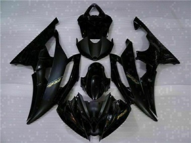 2008-2016 Black Yamaha YZF R6 Moto Fairings UK