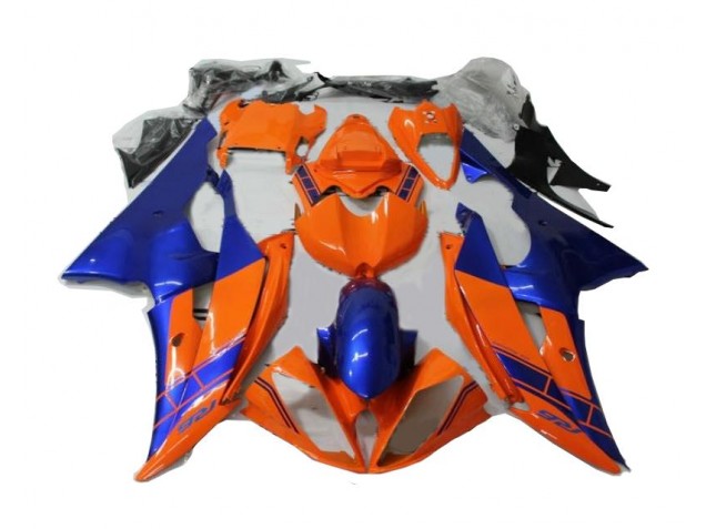 2008-2016 Orange Blue Yamaha YZF R6 Replacement Fairings UK 2008-2016 Orange Blue Yamaha YZF R6 Replacement Fairings UK