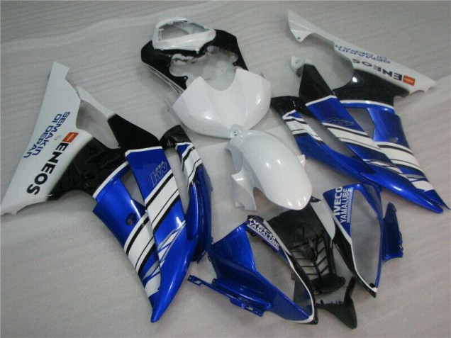 2008-2016 Blue White Yamaha YZF R6 Motorcycle Fairing UK 2008-2016 Blue White Yamaha YZF R6 Motorcycle Fairing UK