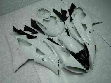 2008-2016 White Yamaha YZF R6 Motorcycle Fairing Kits UK